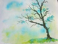 IMG 1642  Solo boom, aquarel, 22x20 cm