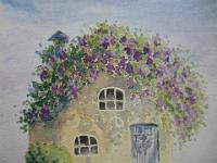 IMG 4242  Cottagehuis 2, aquarel, 21x19 cm